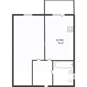 1-к квартира, вторичка, 34м2, 6/10 этаж