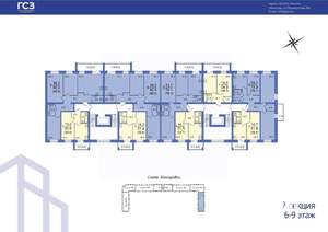 4-к квартира, вторичка, 97м2, 8/10 этаж