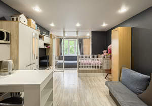 Студия квартира, вторичка, 34м2, 2/10 этаж