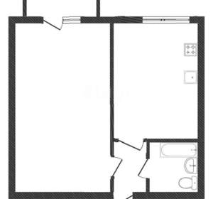 1-к квартира, вторичка, 31м2, 4/12 этаж