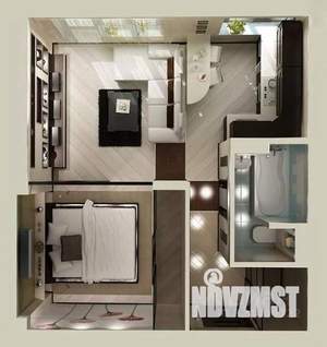 1-к квартира, вторичка, 23м2, 3/5 этаж