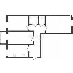 3-к квартира, вторичка, 71м2, 5/10 этаж