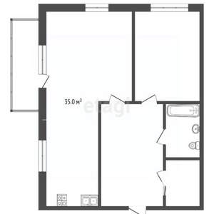 2-к квартира, вторичка, 81м2, 2/5 этаж