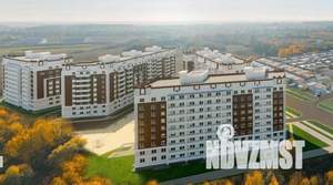 2-к квартира, строящийся дом, 60м2, 1/10 этаж