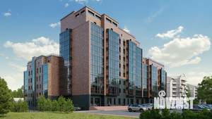 1-к квартира, строящийся дом, 45м2, 8/8 этаж