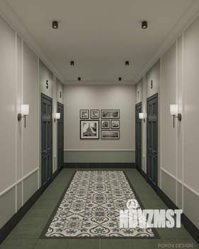 1-к квартира, строящийся дом, 45м2, 3/3 этаж