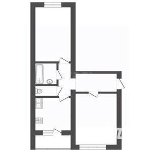 2-к квартира, вторичка, 48м2, 5/5 этаж