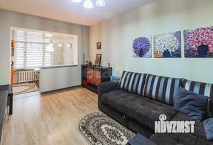 2-к квартира, вторичка, 59м2, 1/5 этаж
