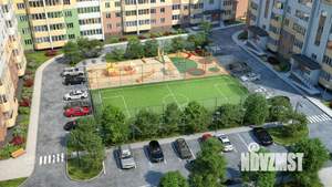 2-к квартира, строящийся дом, 65м2, 2/9 этаж