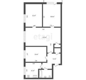 4-к квартира, вторичка, 63м2, 5/5 этаж