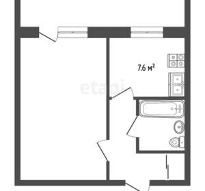 1-к квартира, вторичка, 35м2, 10/10 этаж