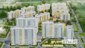 2-к квартира, строящийся дом, 58м2, 12/16 этаж