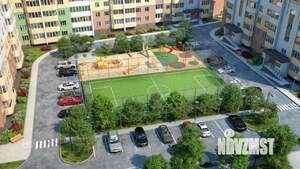 2-к квартира, строящийся дом, 55м2, 2/9 этаж