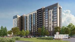 2-к квартира, строящийся дом, 56м2, 10/12 этаж