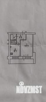 1-к квартира, вторичка, 34м2, 6/9 этаж