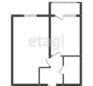 1-к квартира, вторичка, 33м2, 3/12 этаж