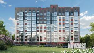 2-к квартира, строящийся дом, 55м2, 6/8 этаж