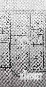 3-к квартира, вторичка, 85м2, 2/3 этаж