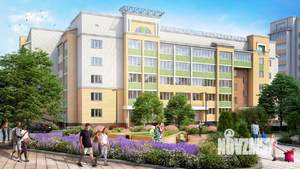 1-к квартира, строящийся дом, 39м2, 1/9 этаж