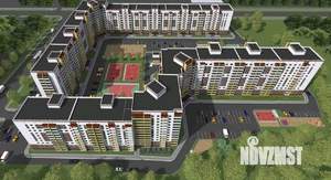 1-к квартира, строящийся дом, 41м2, 1/10 этаж