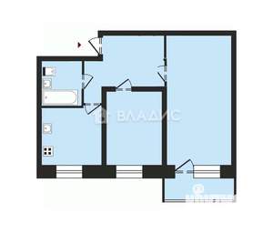 2-к квартира, вторичка, 40м2, 5/5 этаж