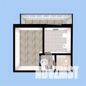 1-к квартира, вторичка, 37м2, 7/9 этаж