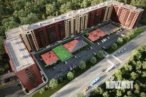 1-к квартира, строящийся дом, 38м2, 9/10 этаж