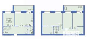 2-к квартира, строящийся дом, 134м2, 10/10 этаж