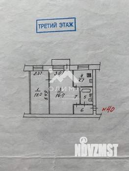 2-к квартира, вторичка, 44м2, 3/5 этаж