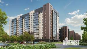 1-к квартира, строящийся дом, 40м2, 11/12 этаж