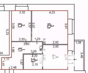 2-к квартира, вторичка, 48м2, 3/10 этаж