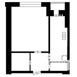 1-к квартира, вторичка, 37м2, 9/9 этаж