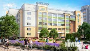 1-к квартира, строящийся дом, 41м2, 5/5 этаж