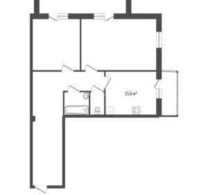 2-к квартира, вторичка, 69м2, 5/12 этаж