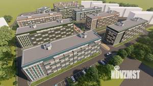 2-к квартира, строящийся дом, 57м2, 5/5 этаж