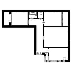 3-к квартира, вторичка, 57м2, 4/9 этаж