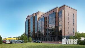 3-к квартира, строящийся дом, 74м2, 1/8 этаж