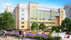 1-к квартира, строящийся дом, 42м2, 4/9 этаж