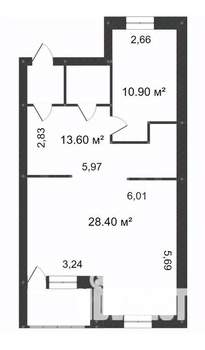 4-к квартира, вторичка, 119м2, 5/6 этаж