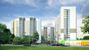 Студия квартира, строящийся дом, 21м2, 14/16 этаж
