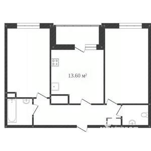 2-к квартира, вторичка, 67м2, 3/6 этаж