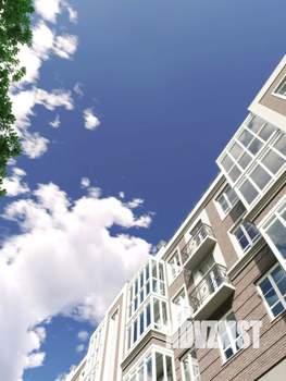 1-к квартира, строящийся дом, 45м2, 3/3 этаж