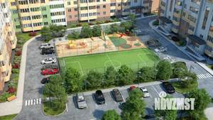 1-к квартира, строящийся дом, 37м2, 2/9 этаж