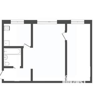 2-к квартира, вторичка, 41м2, 2/5 этаж