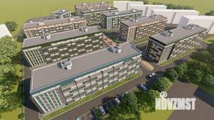 1-к квартира, строящийся дом, 48м2, 5/5 этаж