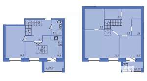 1-к квартира, строящийся дом, 110м2, 10/10 этаж