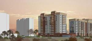 2-к квартира, строящийся дом, 60м2, 6/12 этаж
