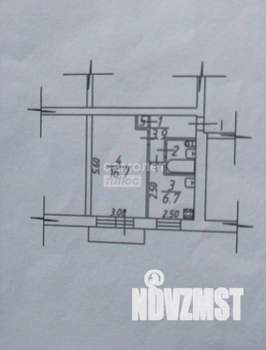 1-к квартира, вторичка, 31м2, 4/5 этаж