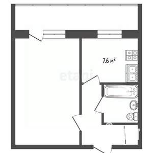 1-к квартира, вторичка, 35м2, 10/10 этаж