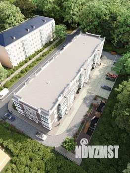 1-к квартира, строящийся дом, 42м2, 3/3 этаж